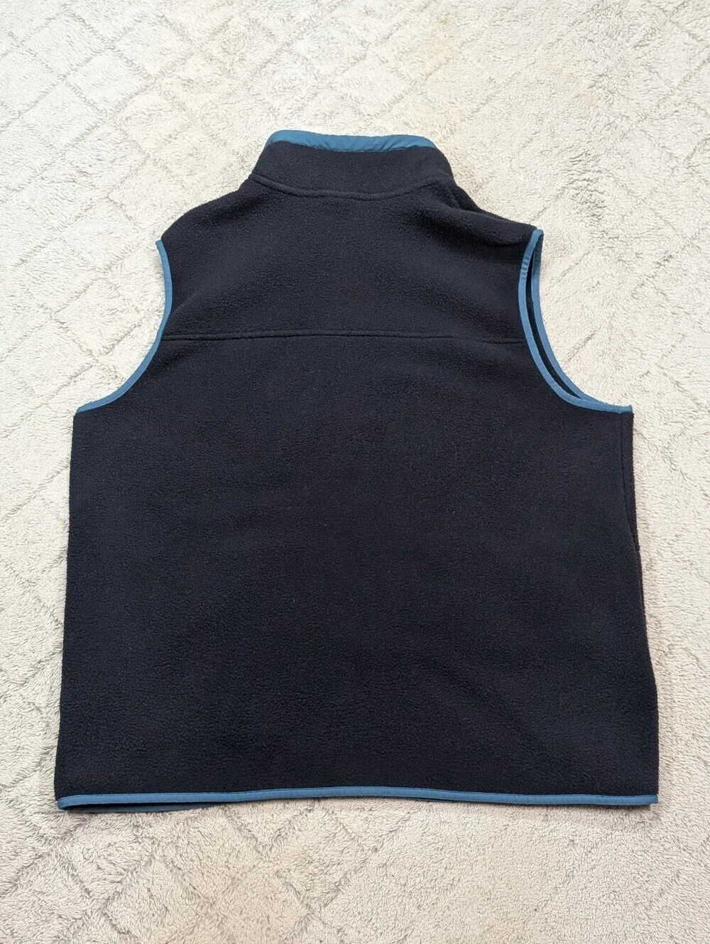 The North Face Vest Jacket Mens XL Blue Navy Carbondale Fleece Outdoor Casual